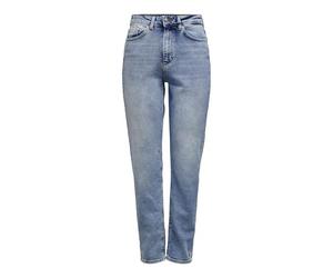 Only Onlveneda Life Mom Jeans Rea7452, Denim Blu Chiaro, XL / 32L Donna