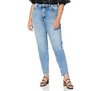 Only Onlveneda Life Mom Jeans Rea7452, Denim Blu Chiaro, XS / 32L Donna