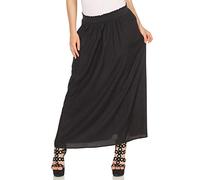 ONLY Onlvenedig Paperbag Long Skirt Wvn Noos Gonna, Nero (Black Black), 48 (Taglia Produttore: X-Large) Donna