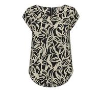 ONLY Onlvic S/S AOP Top Noos Ptm, Nero, 46 Donna