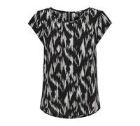 ONLY Onlvic S/S AOP Top Noos Ptm, Top Donna, Black/AOP:581 Black Scarlett, 40