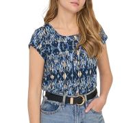 ONLY Onlvic S/S AOP Top Noos Ptm, Top Donna, Forever Blue/AOP: Ethnic Rebel, 40