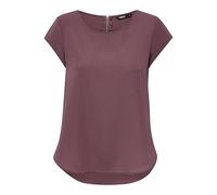 ONLY Onlvic S/S Solid Top Noos Ptm Maglietta da donna, Marrone rosa, 46