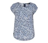 ONLY Onlvic SS AOP Top Noos Ptm, Camicia Donna, Indigo/AOP: Ranch Flower, 40