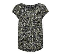 ONLY Onlvic SS AOP Top Noos Ptm, Camicia Donna, Night Sky/AOP:Brown Aztech, 38
