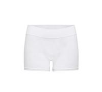 ONLY Onlvicky - Mini Pantaloncini da Donna Senza Cuciture, Noos Hipster con Vita Elastica per Il Comfort dei Giovani, Colore Bianco, Taglia XS, Bianco, x_s