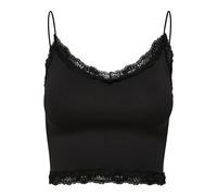 Only Onlvicky Noos - Senza Cuciture In Pizzo, Top Donna, Nero, M-L