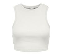 Only Onlvilma S/L Cropped Tank Top Jrs Noos Canotta Basic Slim Fit Senza Maniche per Uno Stile Senza Sforzo Donna (Pacco da 1)