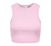 Only Onlvilma S/L Cropped Tank Top Jrs Noos Canotta Basic Slim Fit Senza Maniche per Uno Stile Senza Sforzo Donna (Pacco da 1)