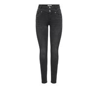 ONLY Onlwauw HW Button Sparkle Skinny DNM