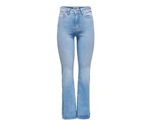 ONLY Onlwauw HW Flared DNM Tai312 Noos, Mix Blu Chiaro, (S) W x 32L Donna