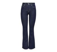Jeans flare a vita alta da donna Only Wauw Bleu XSx34