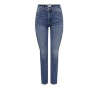 ONLY Onlwillow HW Slim DNM Gua654 Jeans, Denim Blu Scuro, 27W x 30L Donna