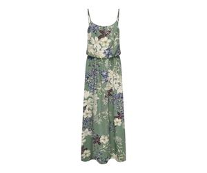 ONLY Onlwinner S/L Maxi Dress Noos Ptm Abito, Verde Acceso, 48 Donna