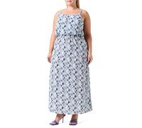 ONLY Onlwinner S/L Maxi Dress Noos Ptm Abito, Blu, 50 Donna