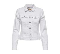 ONLY Onlwonder DNM Jacket Noos Giacca Jeans, Bianco, L Donna