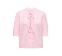 only ONLY Cardigan a maniche corte con chiusura frontale rosa
