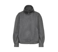 ONLY ONLY High Collar Bomber Jacket Grigio
