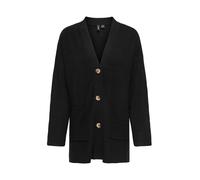 ONLY ONLY Loose Cardigan With Front Pockets Nero