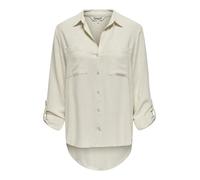 ONLY Onlyasmin asmin-Siesta LS Linen Bl Shirt Pnt, Raggio di Luna, M Donna