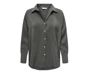 ONLY Onlzazima L/S Loose Shirt Wvn, Phantom, L
