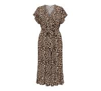 ONLY Onlzilla Adele Life SS Long Dress Wvn, Nero, XL Donna