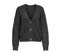 Only Onlzoey - Cardigan Nca Knt L/S, Cardigan Donna, Misto Grigio Scuro., XL