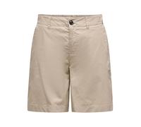 ONLY Onlzora MW Bermuda Shorts Pnt, Oxford Tan, XL Donna