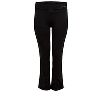 ONLY Onpfold Jazz Pants Curvy-Opus Pantaloni Sportivi, Nero (Black Black), 48-50 Donna
