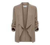 ONLY Open Jacket Onllalia-Giacca Aperta 3/4 Pnt, Visone Argenteo, x_s Donna