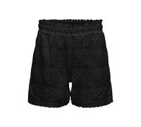 ONLY Shorts Onlamari Jrs-Pantaloncini, Nero, L Donna