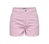 ONLY Pantaloncini da donna ONLJAGGER-Silla HW MOM PNT, Roseate Spoonbill, L