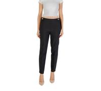 ONLY - Pantaloni a gamba larga a vita alta - - Trousers - Donna - Nero - L L32