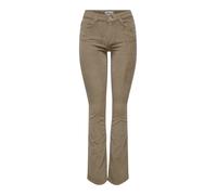 ONLY Pantaloni Femminili ONLMARY-Global Pantaloni Svasati, fossile, 38W x 32L