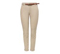 ONLY Pantaloni chino 'ONLBIiana' beige, Taglia 42