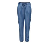 ONLY Pantaloni con pieghe 'ONLPoptrash' blu denim Donna ONLY 34x32 blu denim
