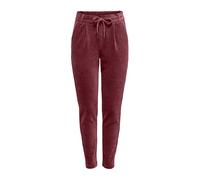 ONLY Pantaloni con pieghe 'ONLPoptrash-Ping Pong' rosso scuro Donna ONLY 36x34