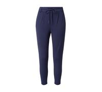 ONLY Pantaloni con pieghe 'Poptrash' blu scuro, Taglia 40