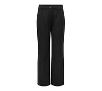 ONLY Pantaloni Femminili ONLMIA Taglio Dritto Pantaloni, Nero, 36W x 32L