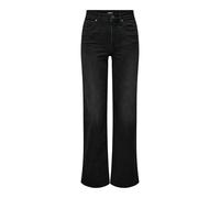 ONLY Pantaloni Jean Donna, Nero Slavato., S / 34L