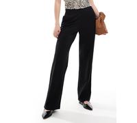 Only - Pantaloni neri dritti-Nero 34