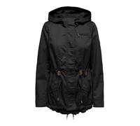 ONLY Parka di mezza stagione 'ONLLorca' nero Donna ONLY S