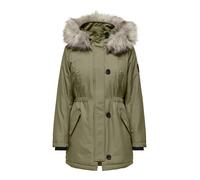 ONLY Onliris Fur Parka Invernale CC 2023 Otw Corto, Sirena. Dettagli: Pelliccia Naturale, S Donna