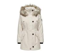 ONLY Parka invernale 'ONLIris ' écru / nero Donna - Abbigliamento - Taglie comode - Giacche ONLY XL