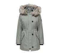 ONLY Parka Lungo da Donna, Ombra, XS