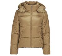 Only Piumino ONLCALLIE FITTED PUFFER JACKET CC OTW in Beige EU XS