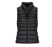 Only Piumino ONLNEWCLAIRE QUILTED WAISTCOAT OTW in Nero EU XS