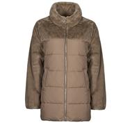 Only Piumino ONLWANJA FUR PUFFER MIX COAT CC OTW in Beige EU M
