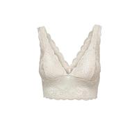 Only Pizzo Reggiseno Femminile, Beige, XS