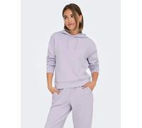 Only Play - Felpa con cappuccio color foschia serale-Neutro M